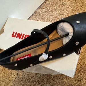UNIONBAY Women's Black Flats